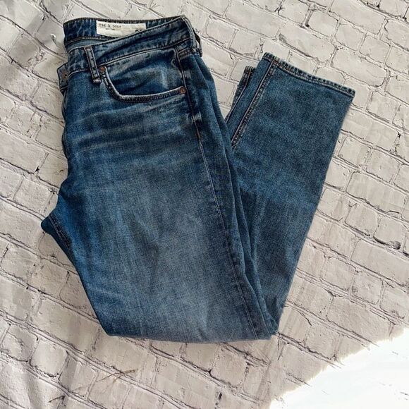 Rag & Bone Low Rise Slim Boyfriend Jeans - Picture 1 of 7
